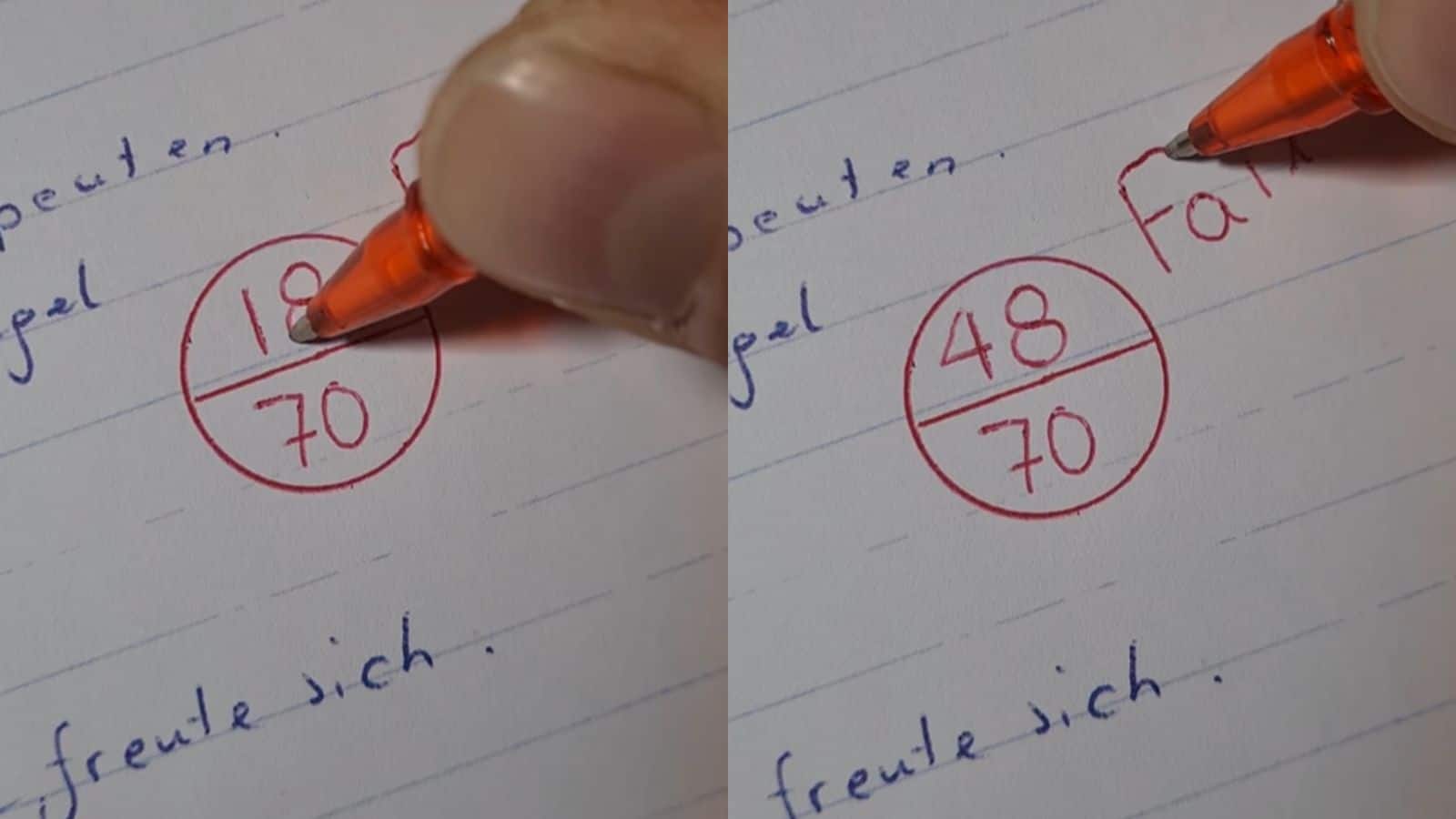 Viral Video: Chhaya 'Number Jugaad' on the Internet, the student passed himself from failure in the exam - Viral Video Student Changes Exam Marks and Turns Fail Into Pass with a Clever Trick Video Goes VIRAL