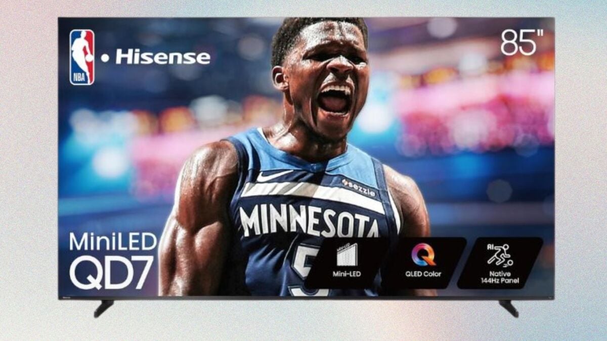 Best TV Deal: SAVE $ 300 on his Hisense 85-inch QD7 Series Mini-LED tv