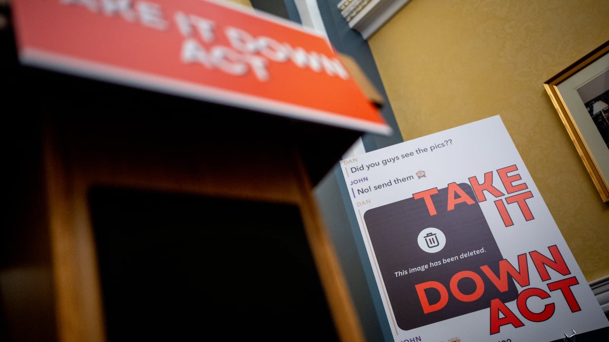 Congress passes 'take it down' act to fight deepfakes
