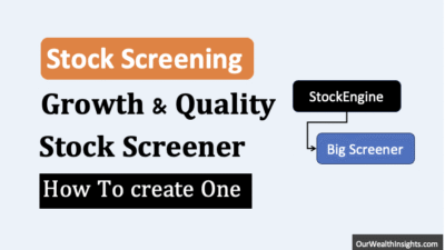 Finding Undervalued Growth & Quality Stocks With Stock Engine's Big Screner - Our Wealth Insights