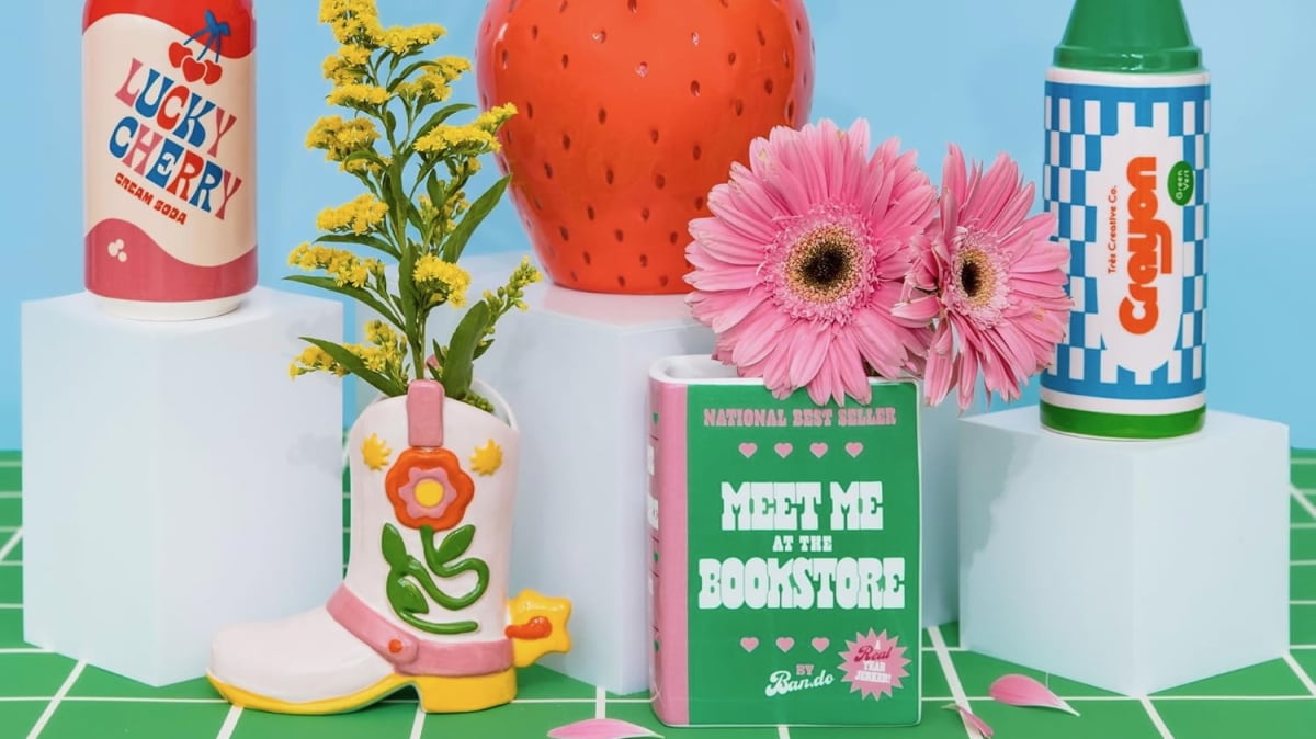 Mother's day gifts from ban.do: vases, mugs, & more